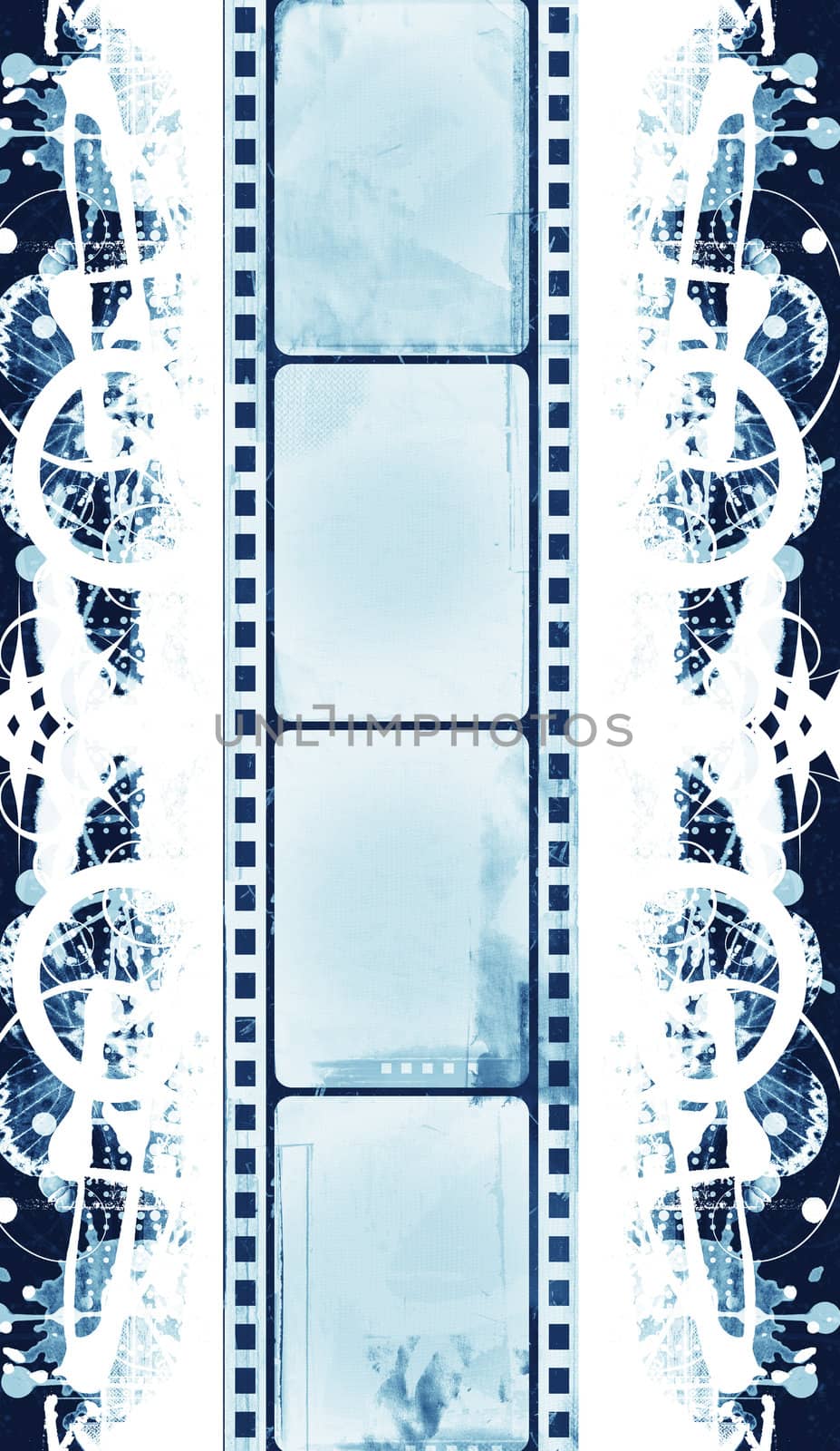 Computer designed highly detailed film frame with space for your text or image. Nice grunge element for your projects. More images like this in my portfolio