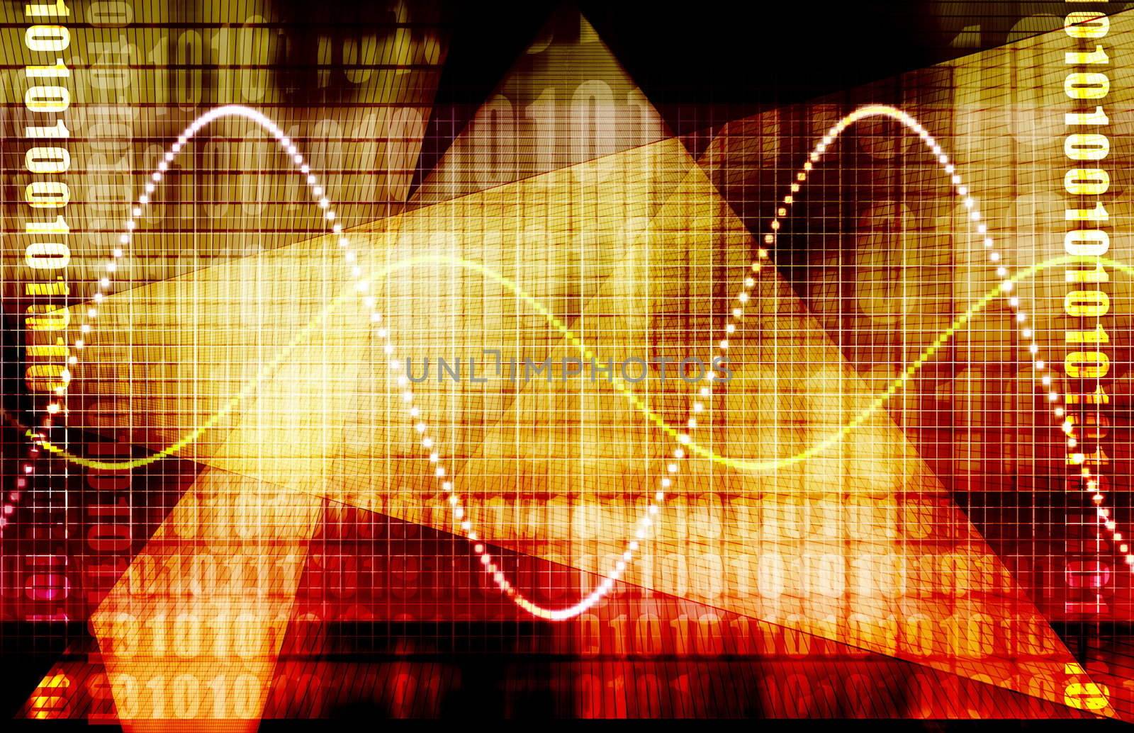 World Market Financial Research As Abstract Art