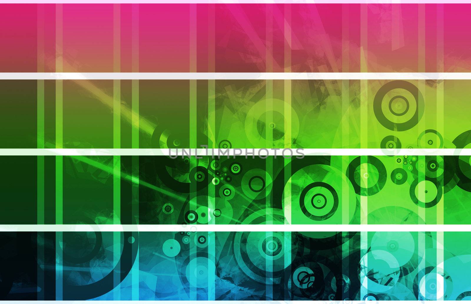 Website Headers Design Clip Art Set Blank