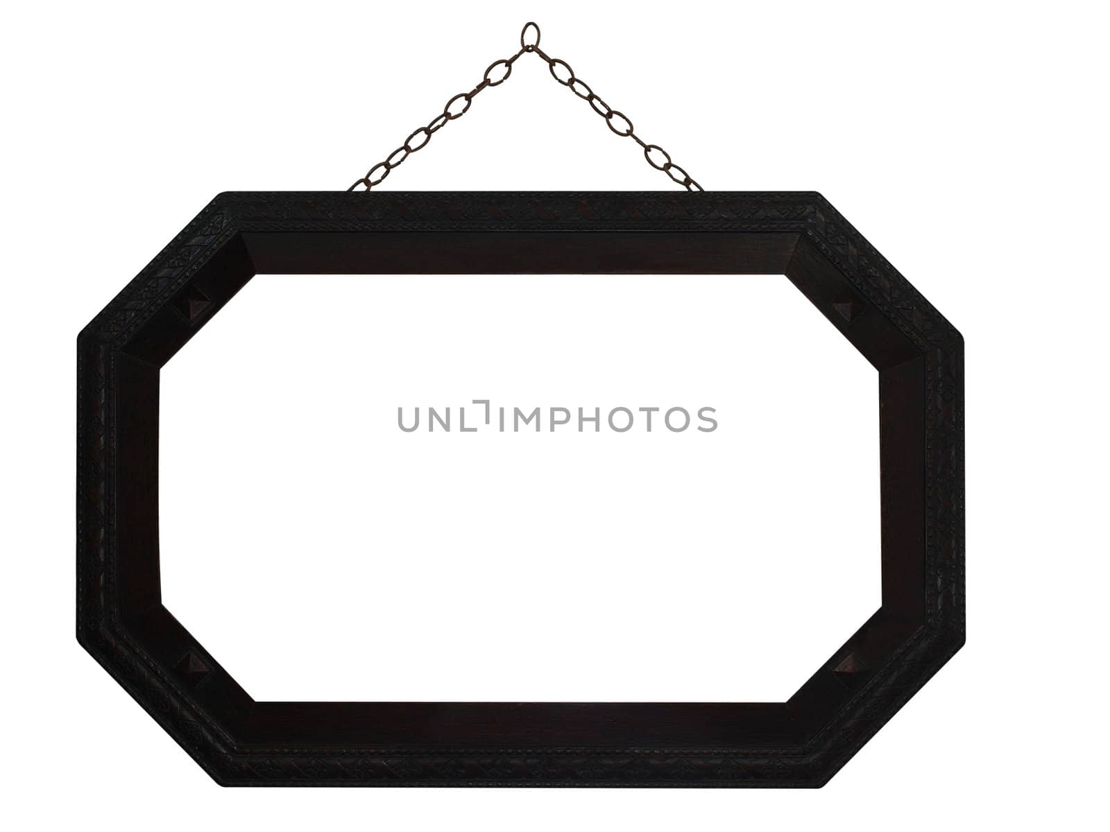 Octagonal Frame with Chain, by MargoJH