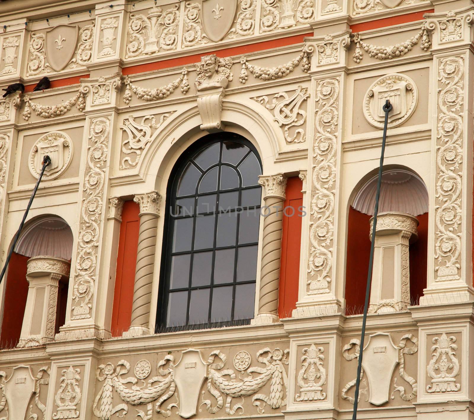 Old Theater Facade by bobkeenan