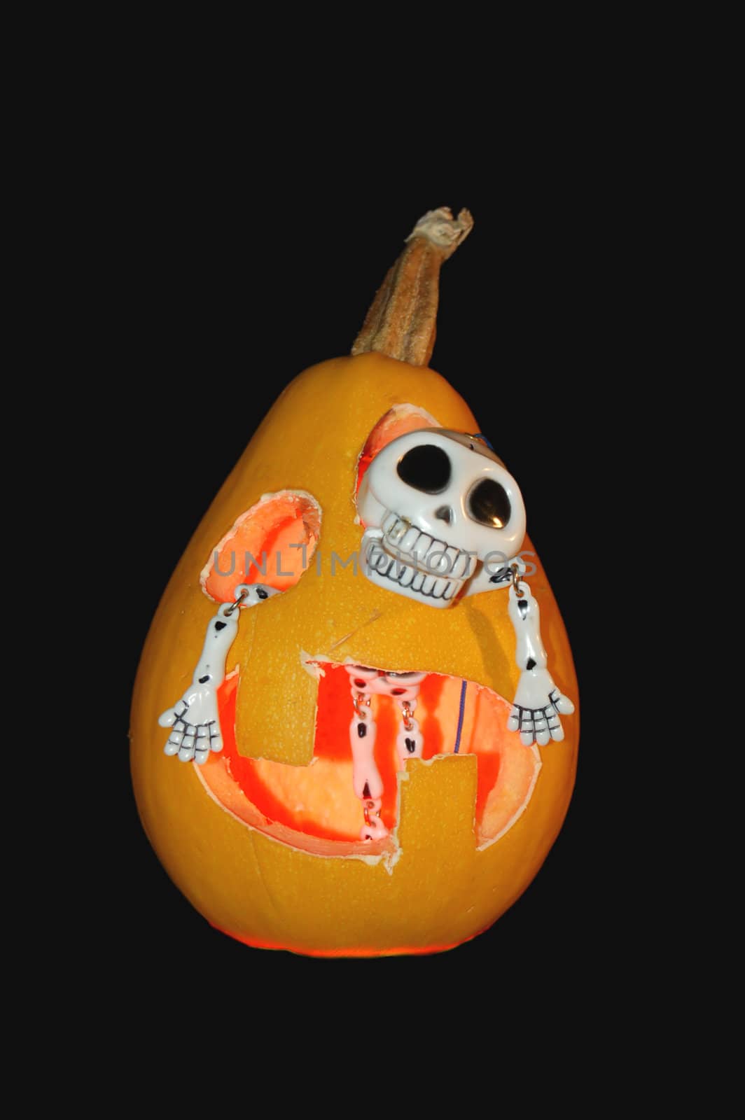 Spooky Halloween pumpkin