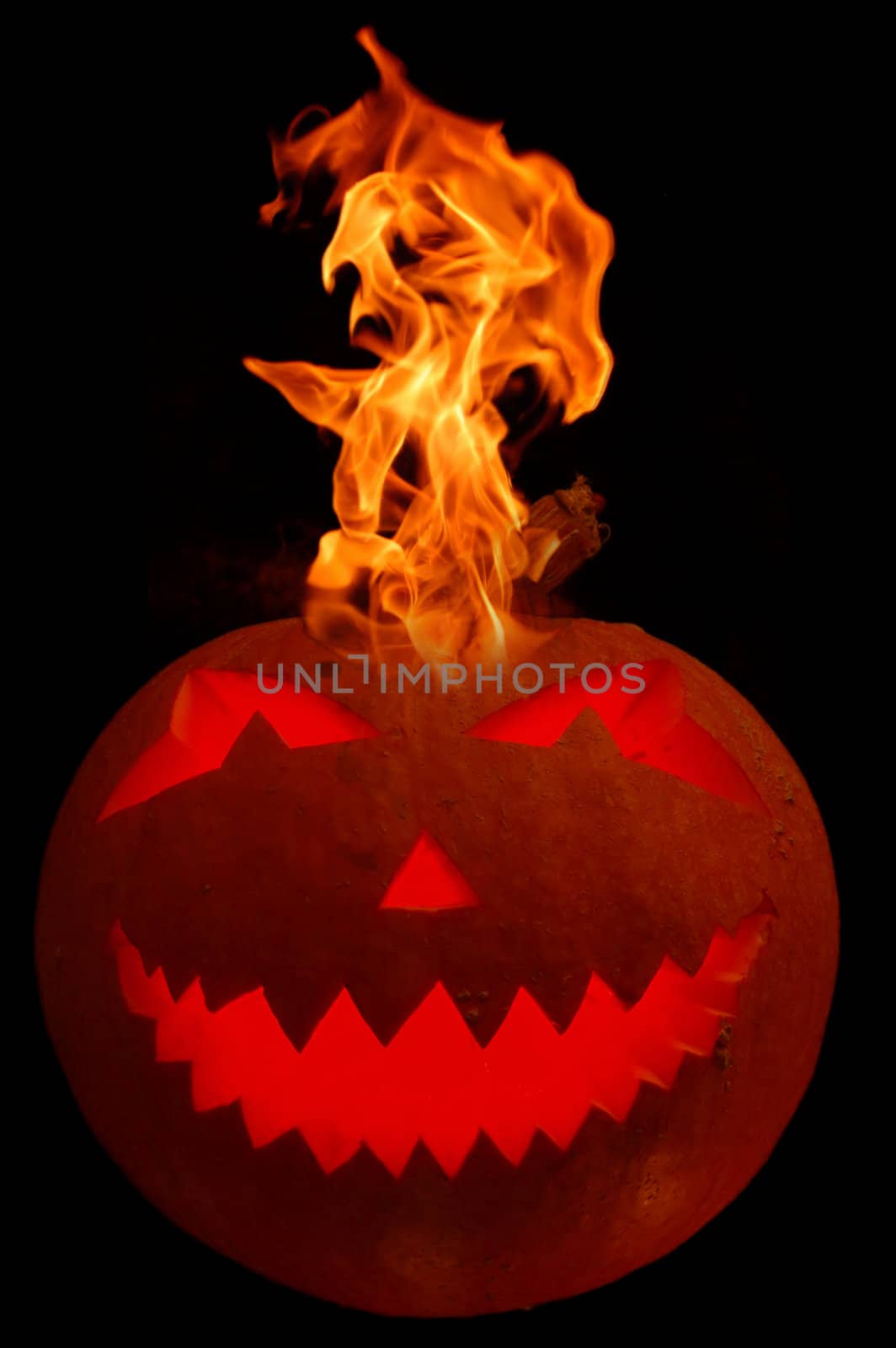 Spooky Halloween pumpkin