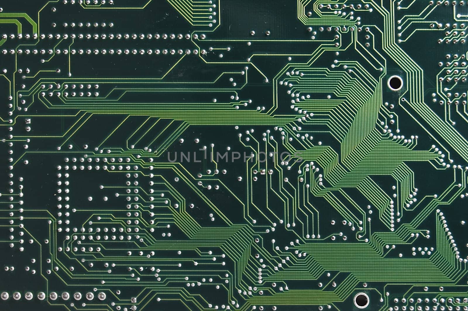 Close up of Computer Circuit Board