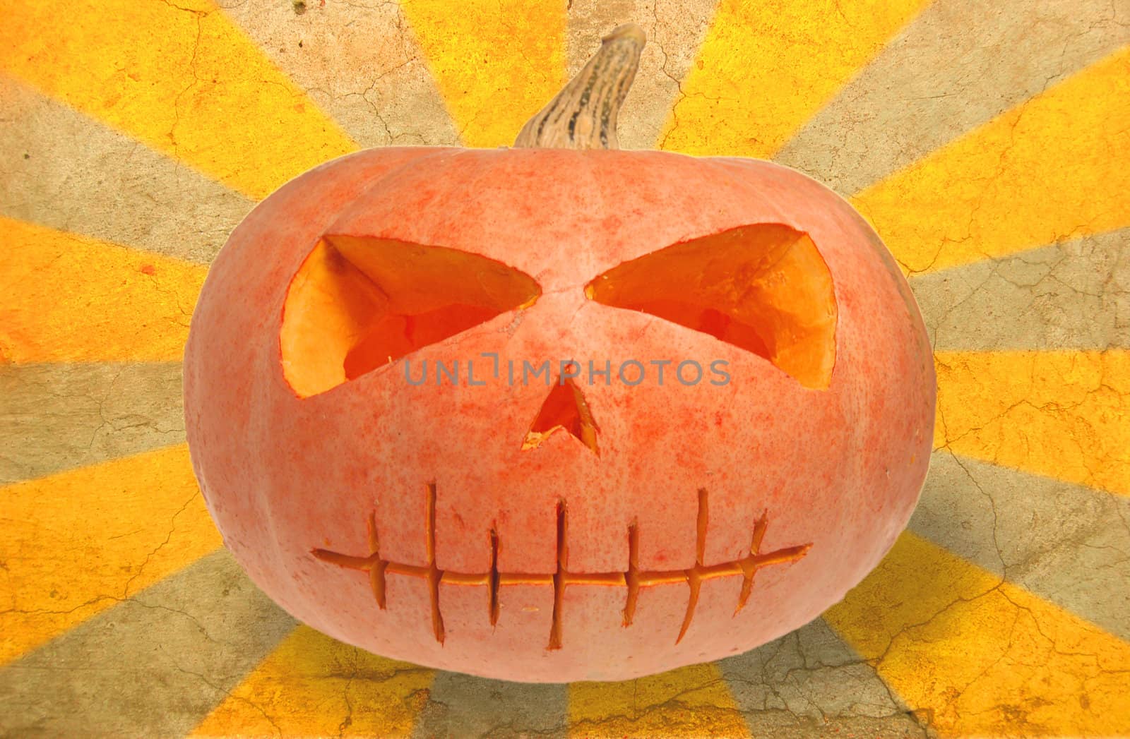 Spooky Halloween pumpkin