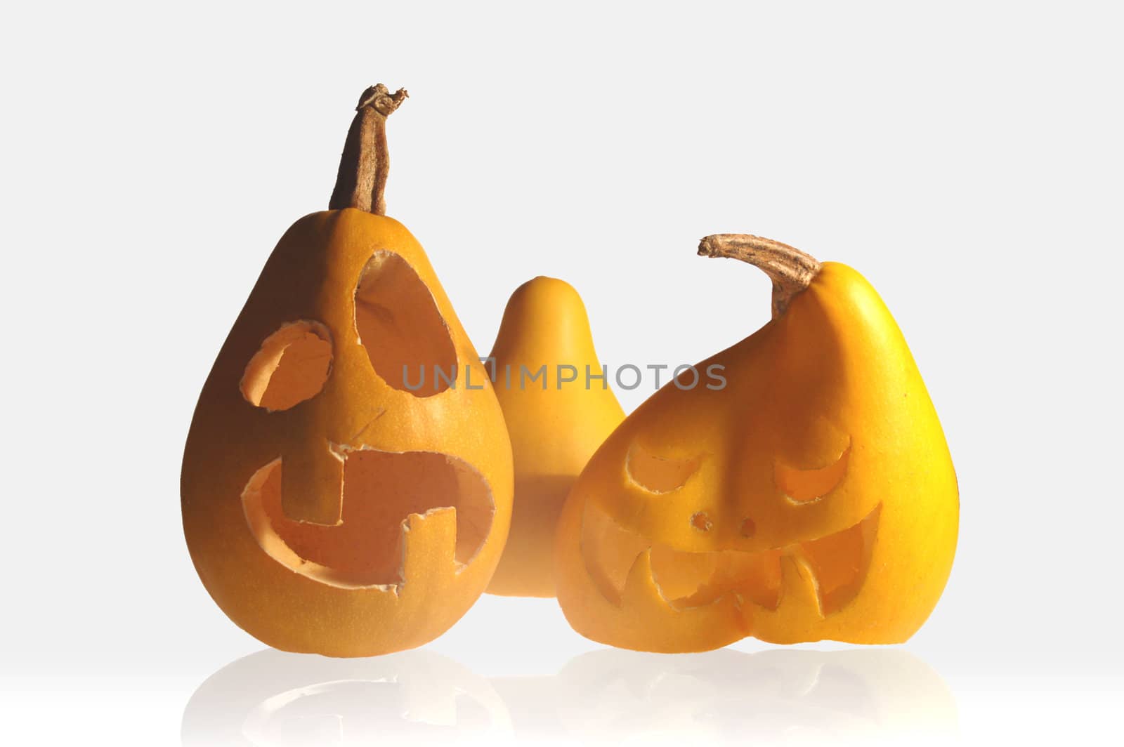 Spooky Halloween pumpkins