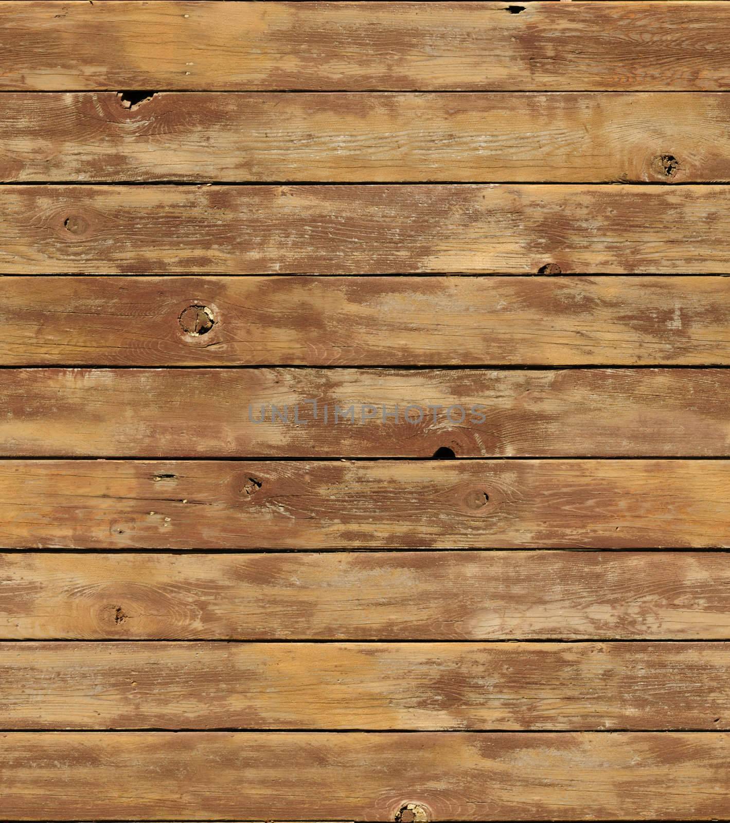 A distressed wooden surface texture seamlessly tileable