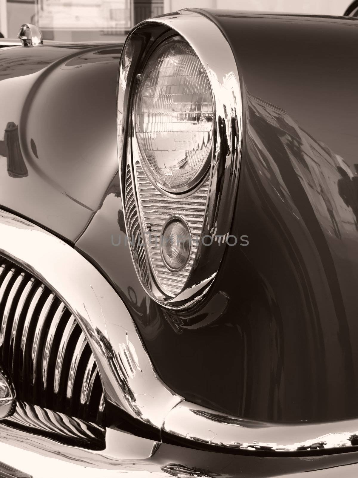 Classic & Vintage Series - various imsges depicting details from classic and vintage automobiles