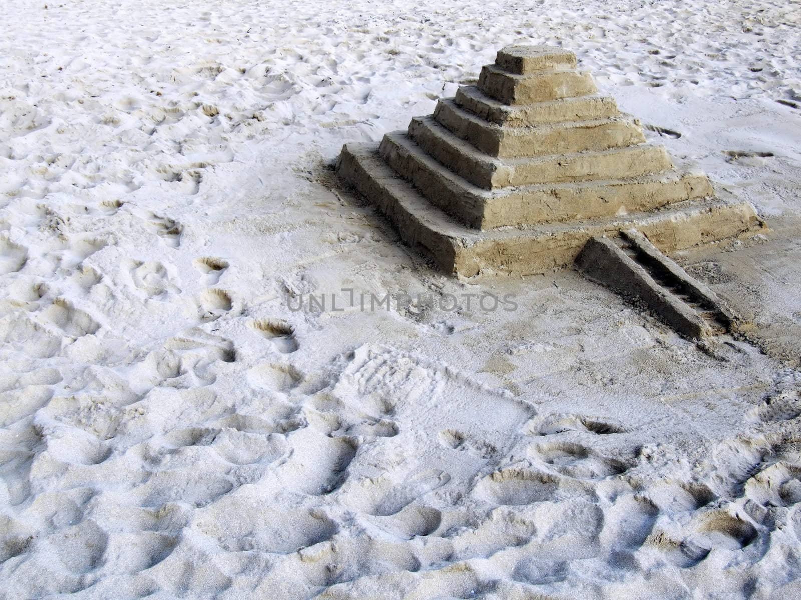 Sandcastle Series - images depicting various sculptures in the sand on Malta's beaches