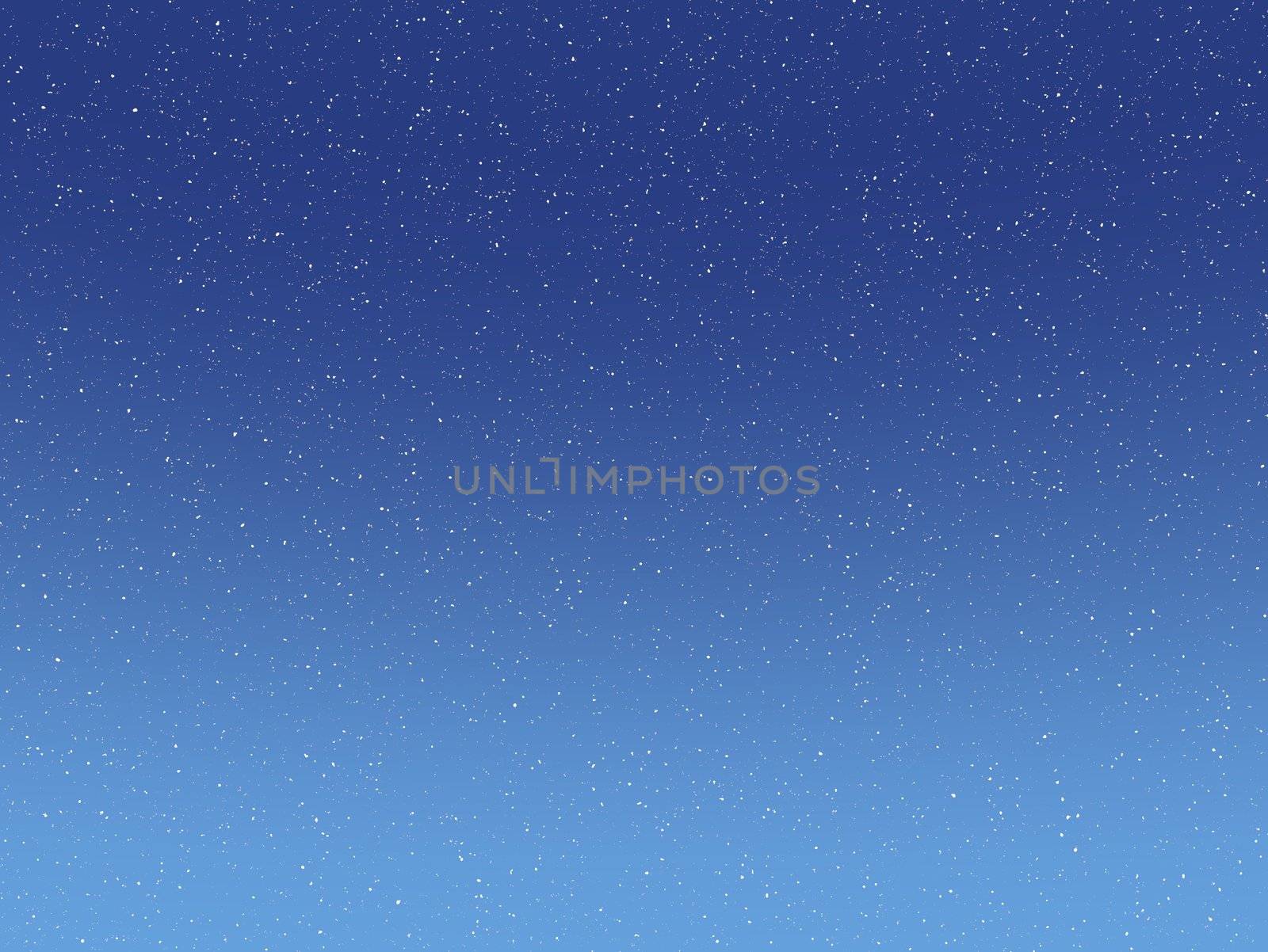 Backdrop or background image with gradual sky full of stars