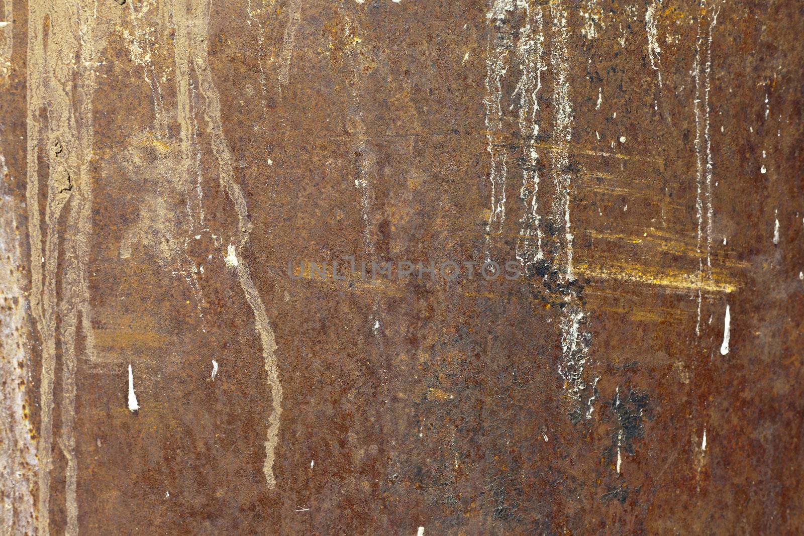 The vintag rusty grunge iron textured background