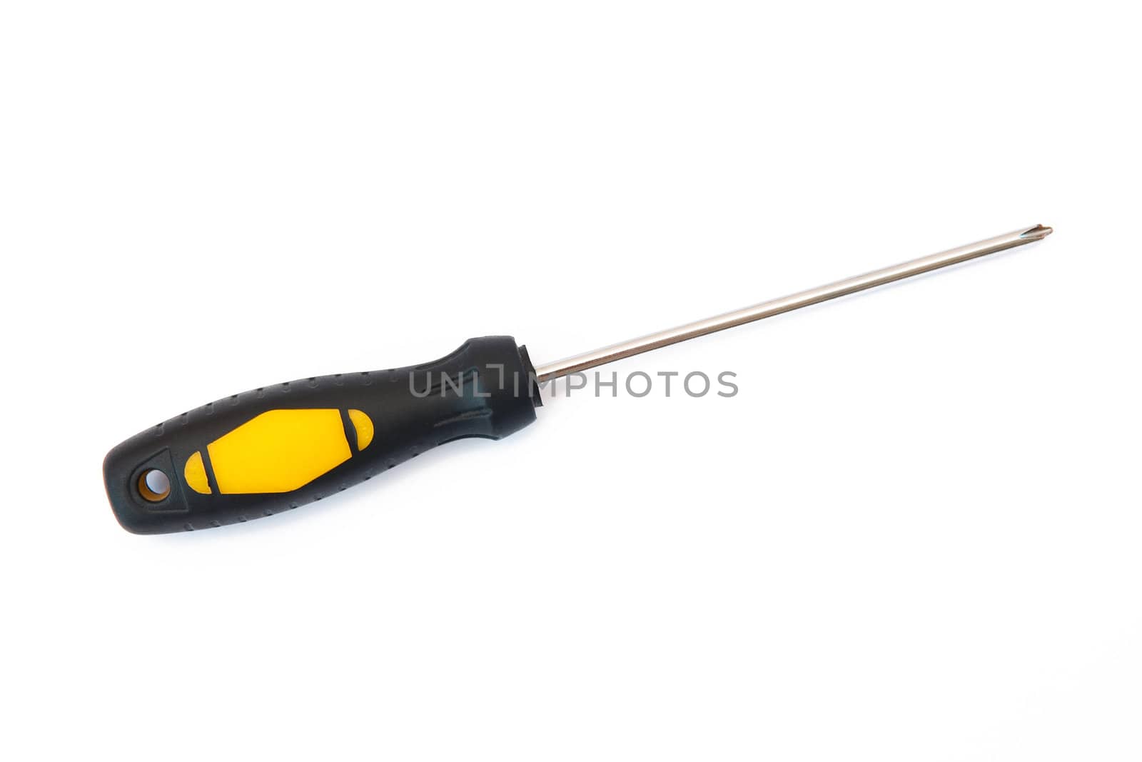 A screwdriver isolated on white