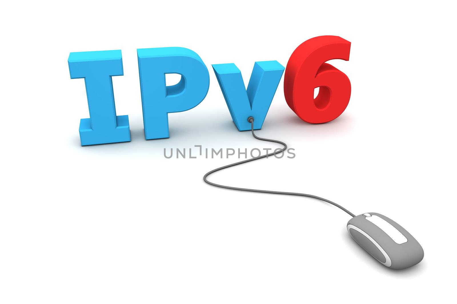 Browse IPv6 - Grey Mouse by PixBox