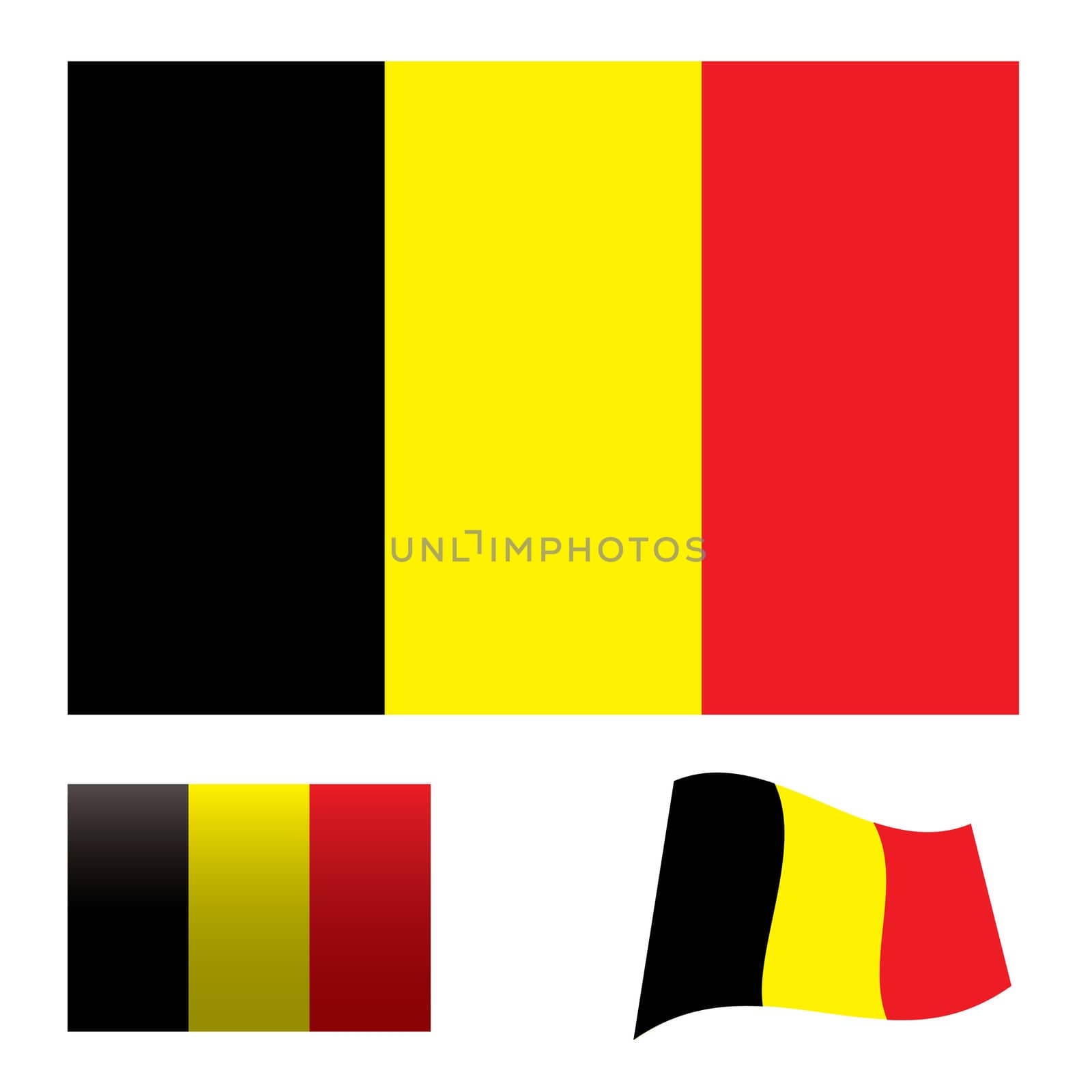 Belgium flag set by nicemonkey