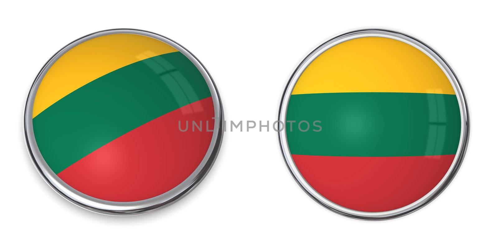 Banner Button Lithuania by PixBox