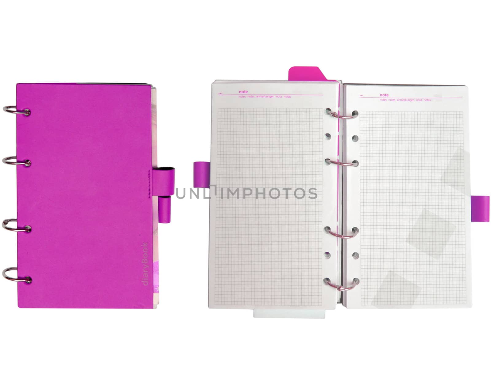 Notebook note pad page
