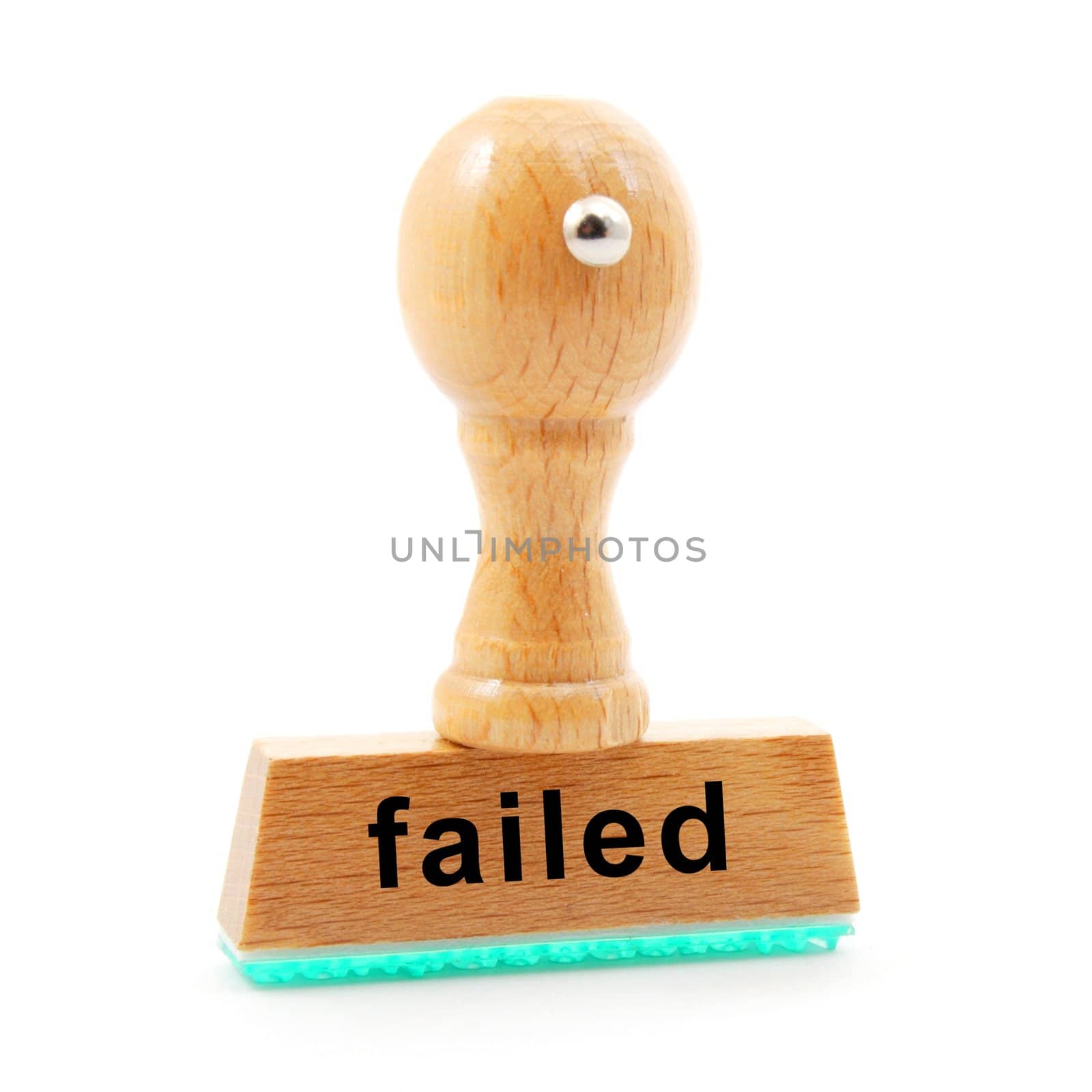failed stamp in office showing failure concept with copyspace
