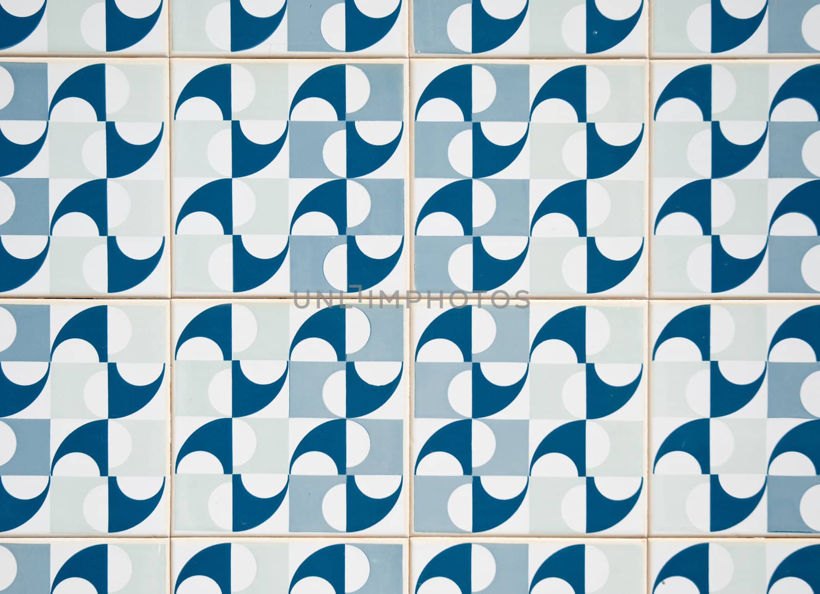 Ornamental old typical tiles from Portugal.