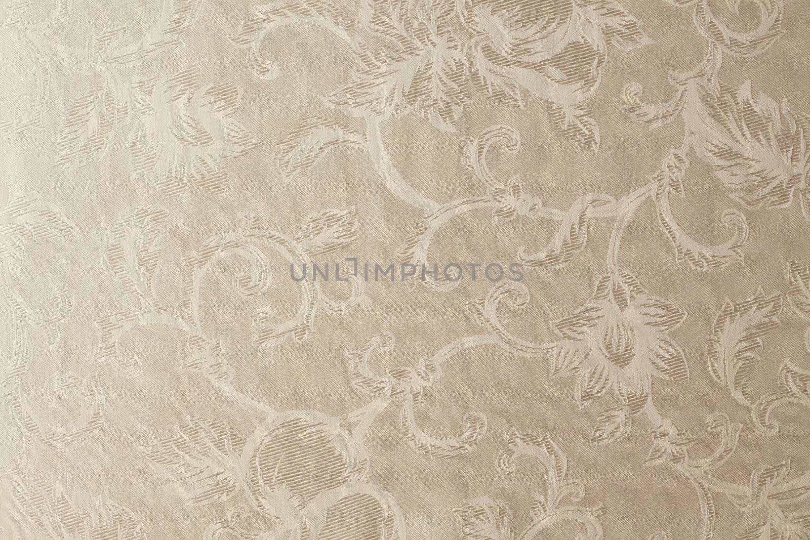 Flat Elegant Silk Floral Cloth Background Image.