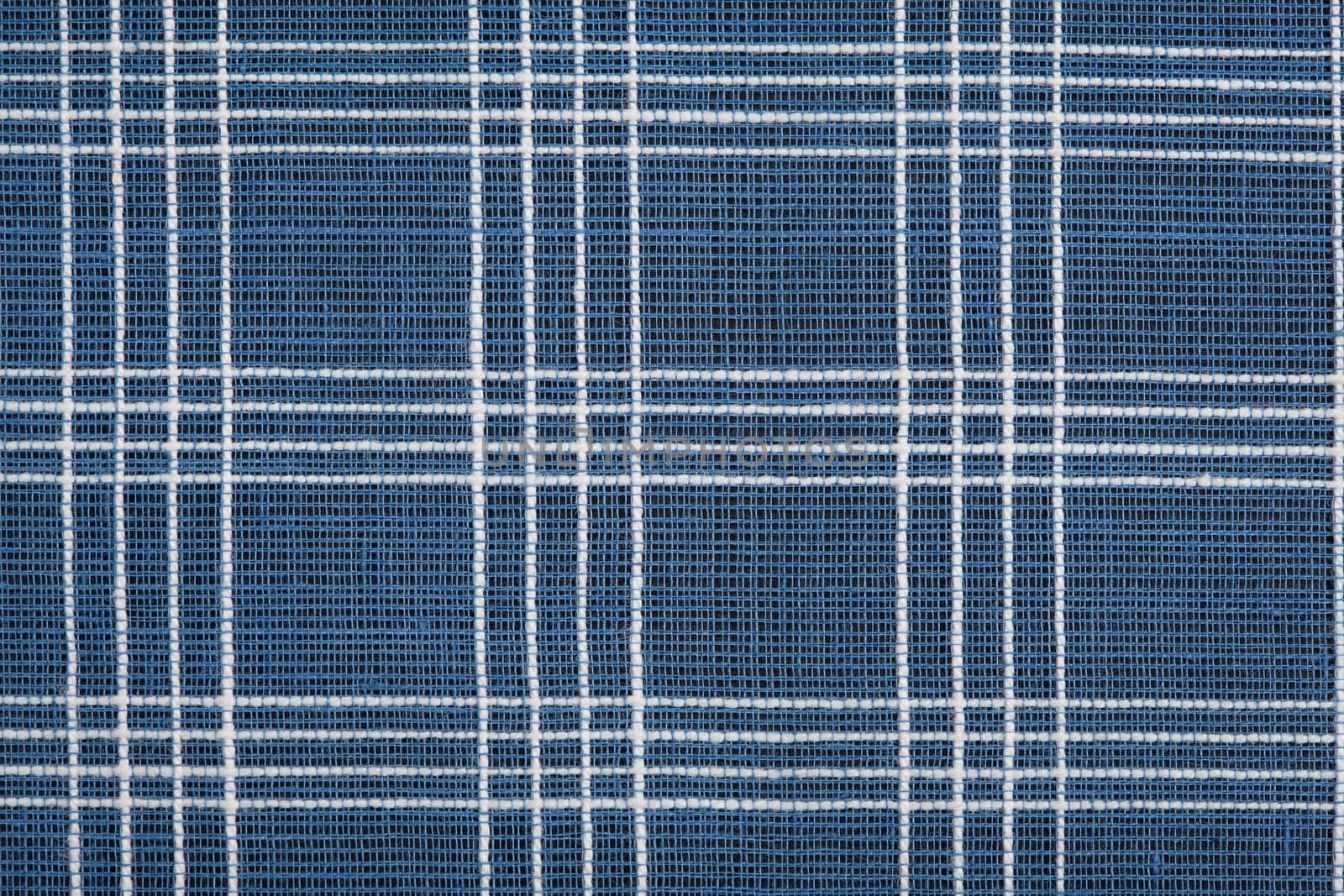Cotton Blue and White Striped Cloth Background.