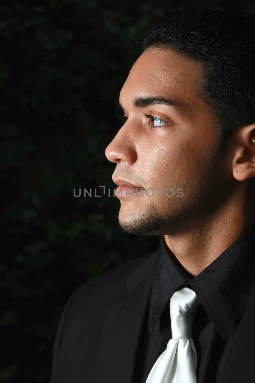 A young hispanic male by mahnken