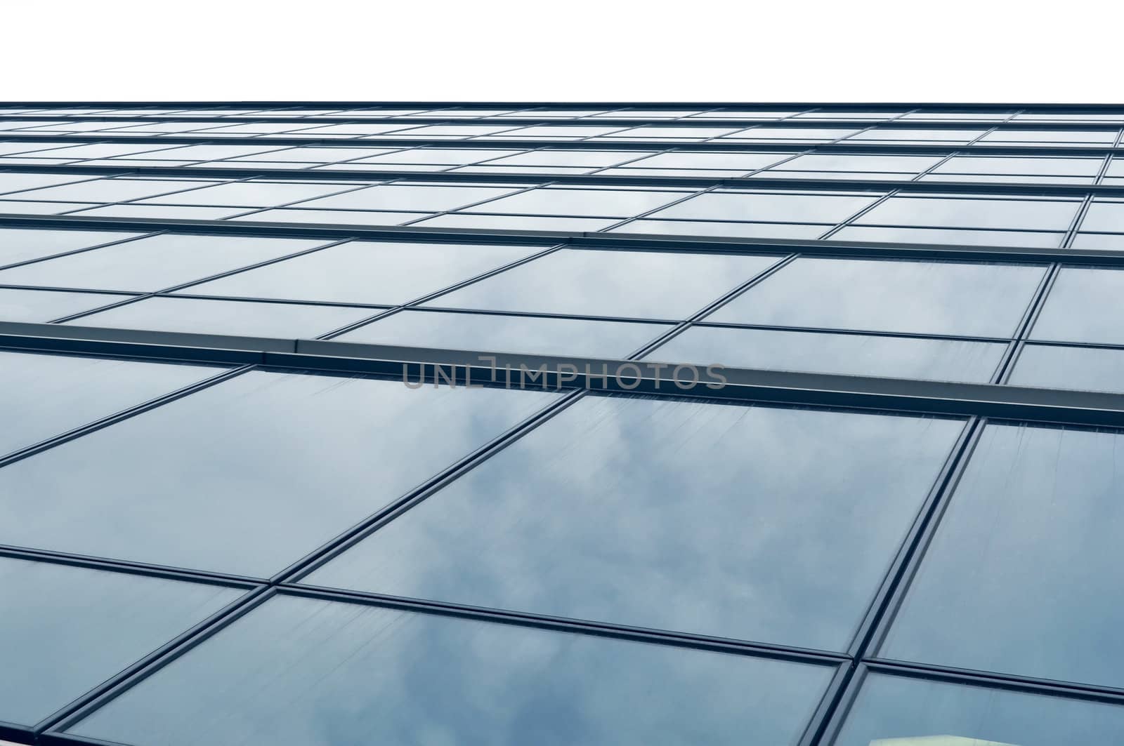 Modern highrise skyscraper steel and glass architecture