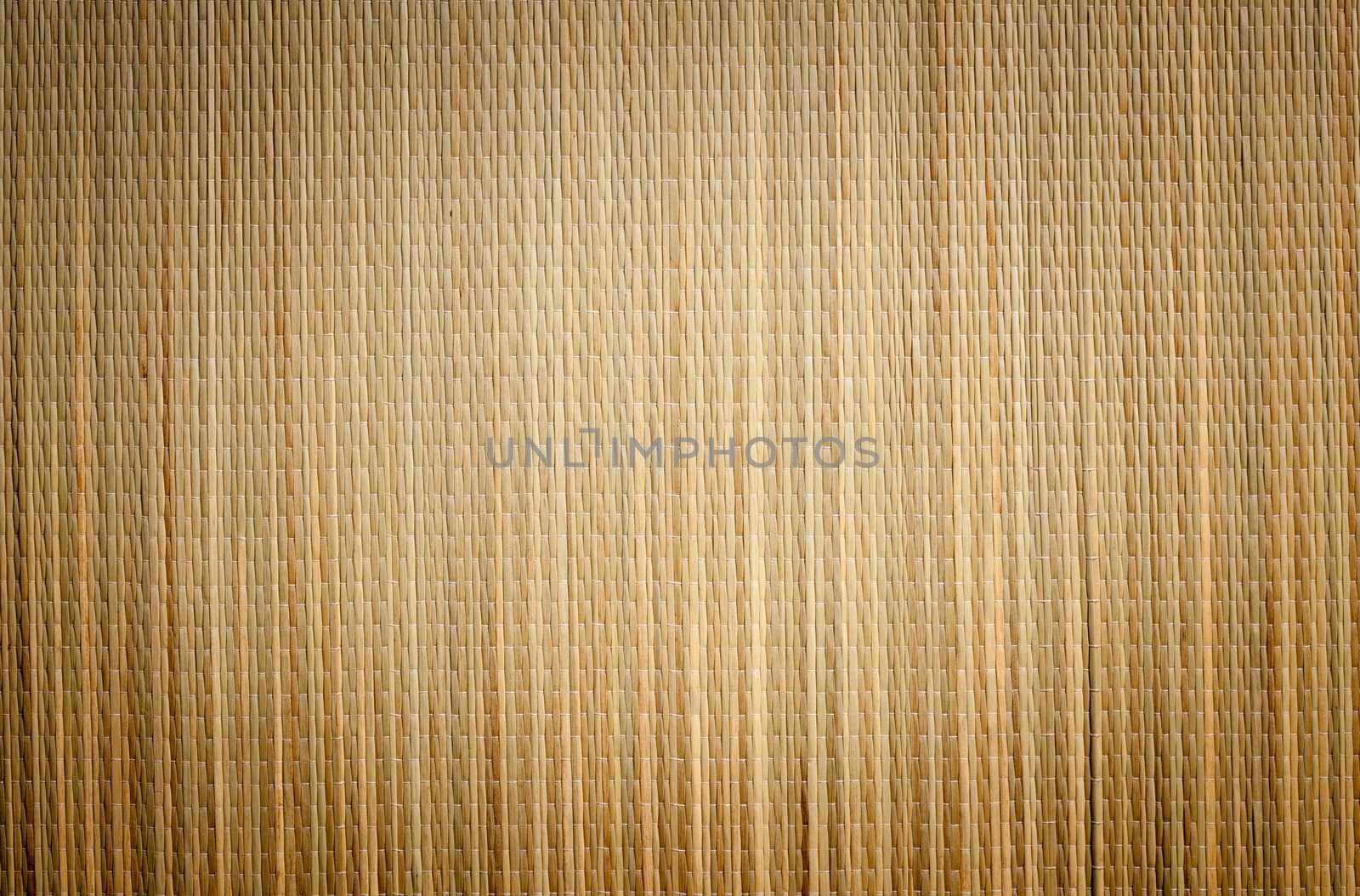 Bamboo Mat Background Image with Vignette Ready for Your Own Text.
