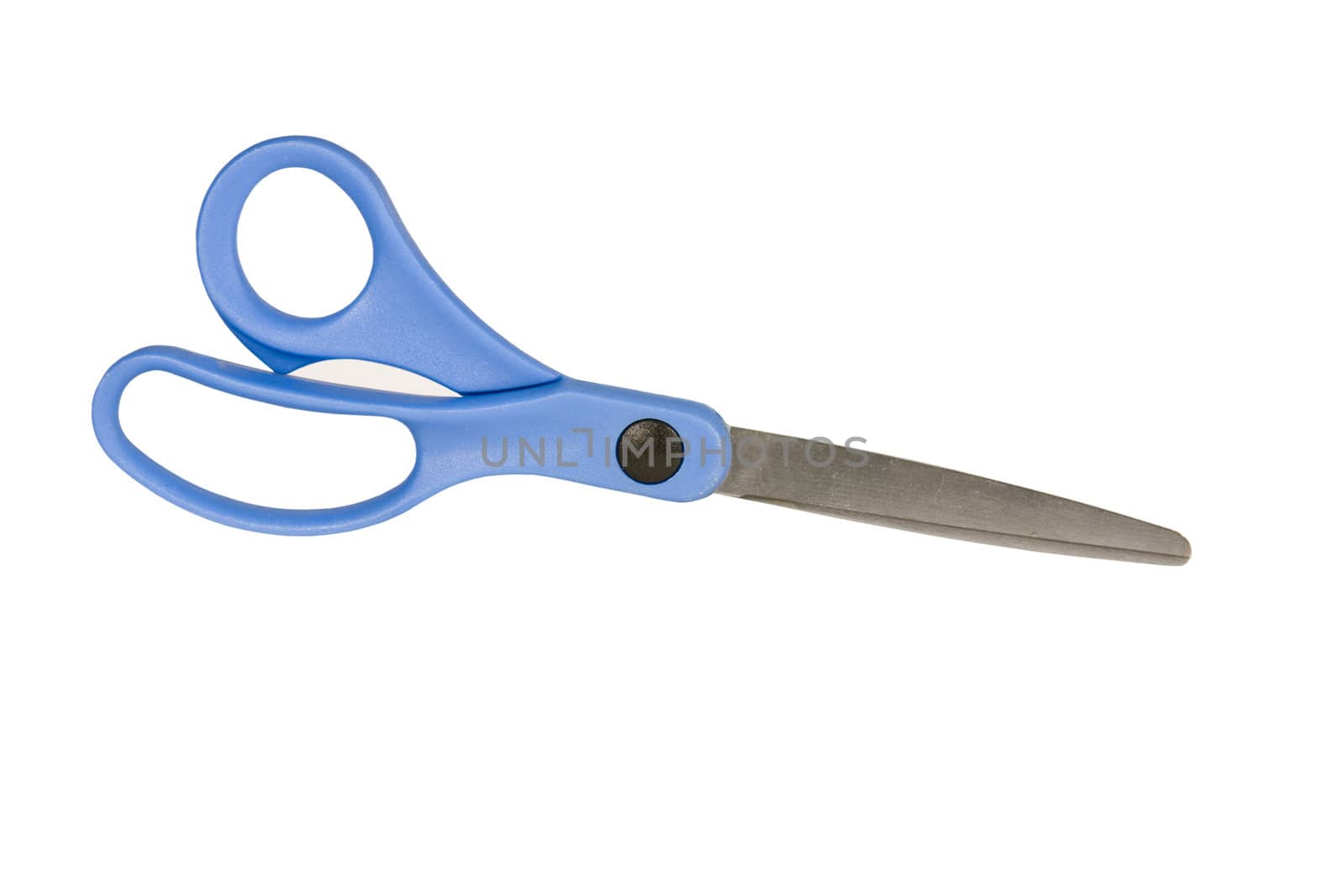 blue scissors isolated by dcwcreations