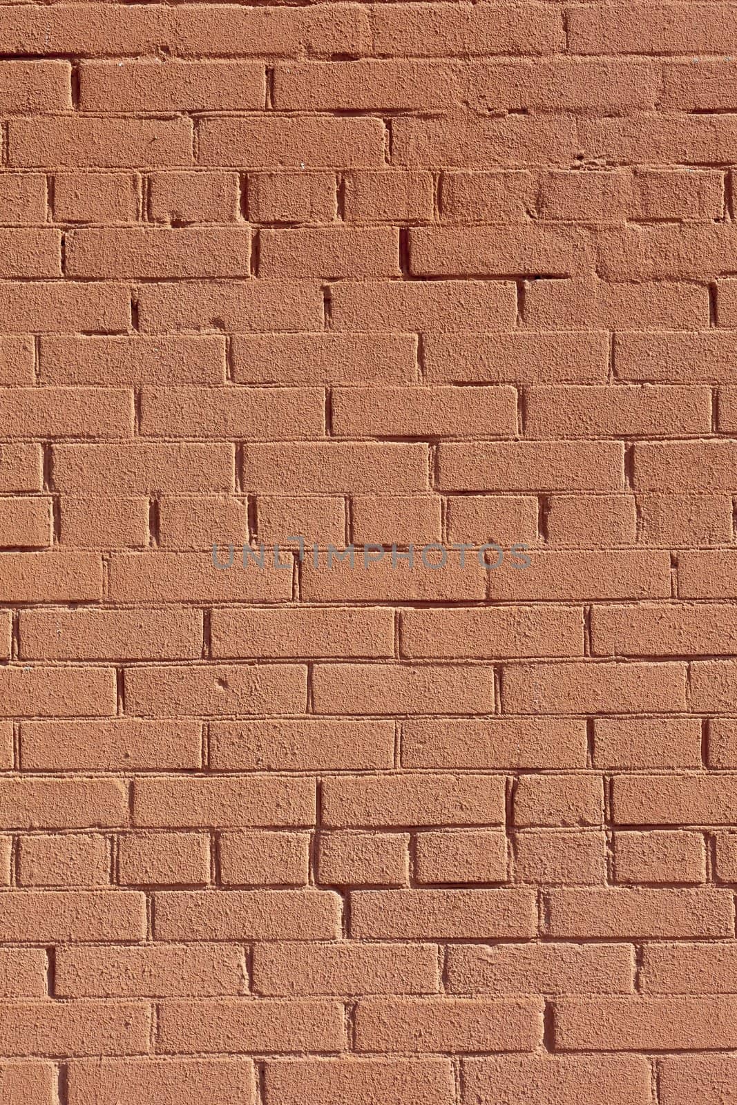 The Background with old red painted brick wall