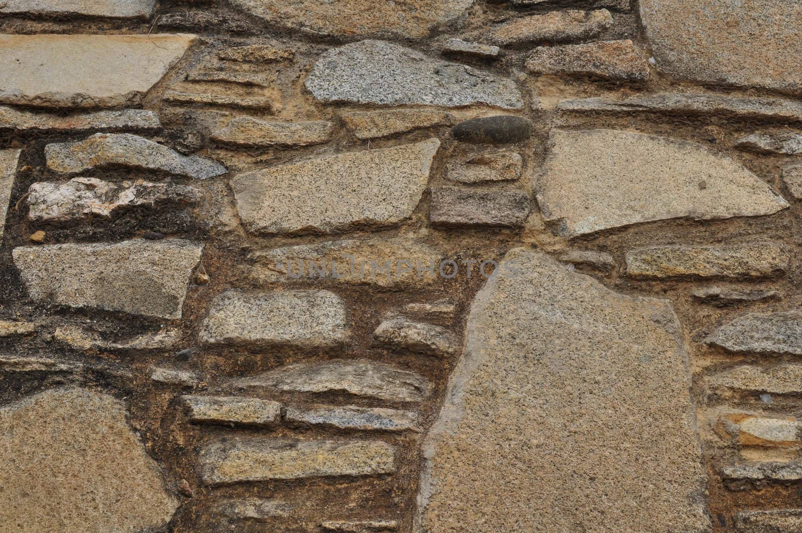 Ancient Stone Background from Mexico Temple