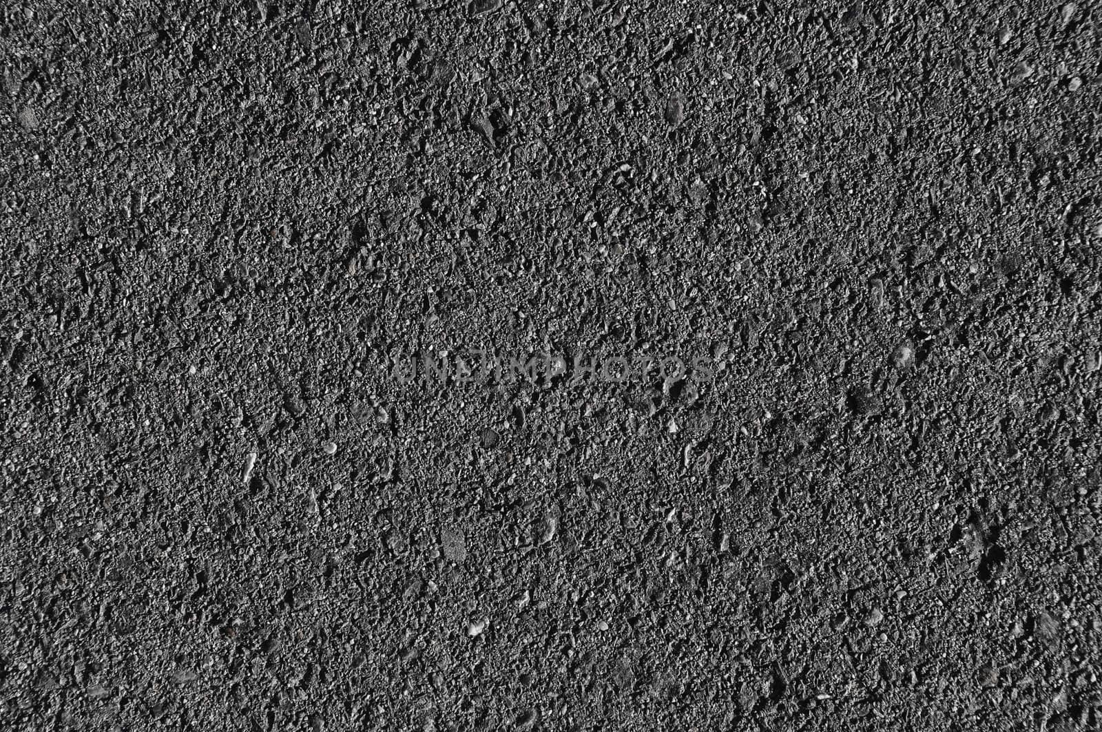 Asphalt Road Black Background