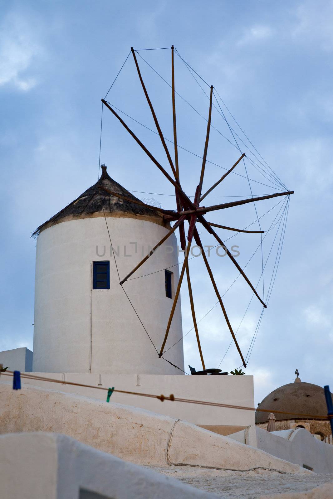 An image of a nice Santorini house