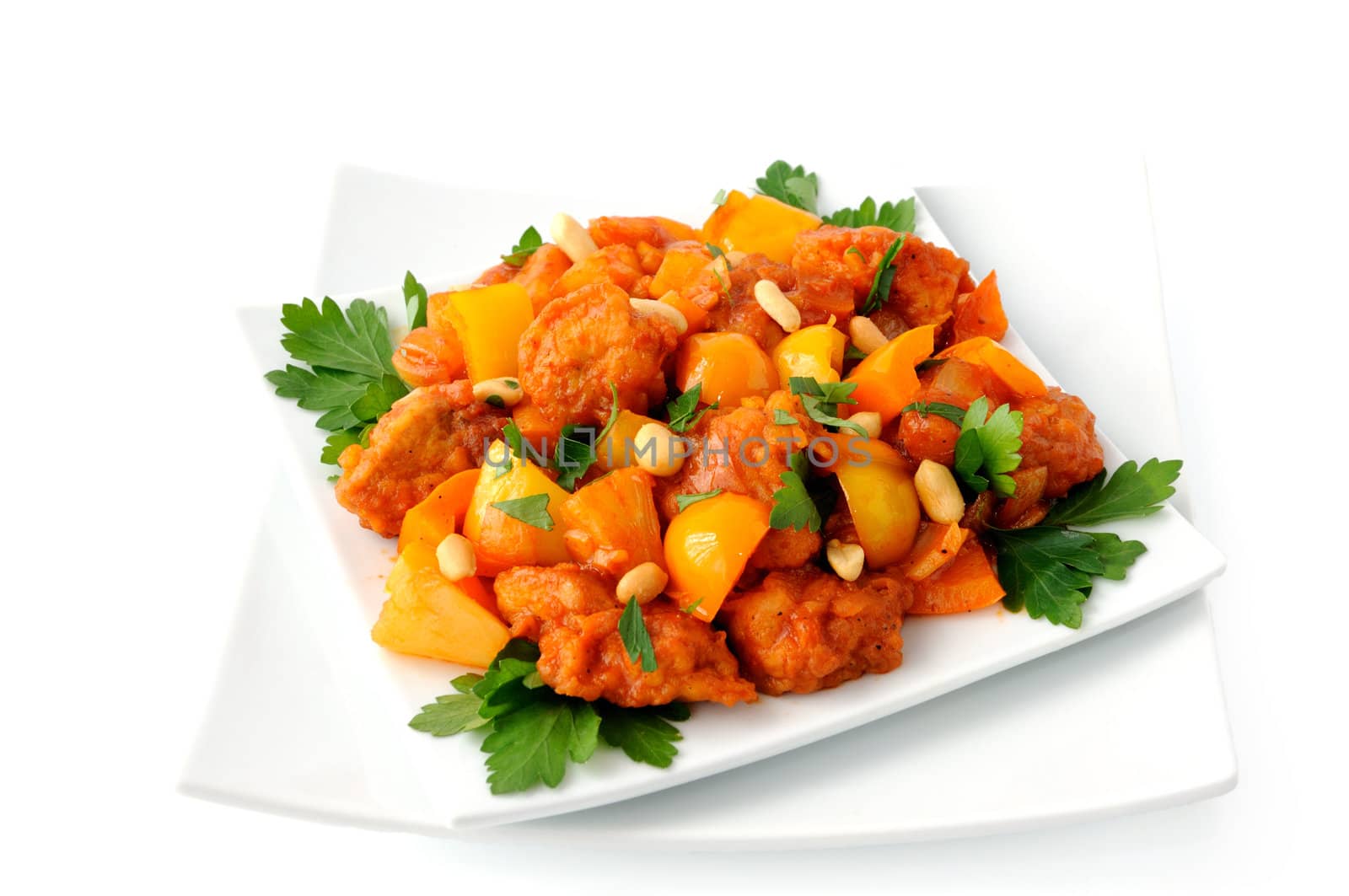 Pork in Batter Sweet and sour sauce by Apolonia