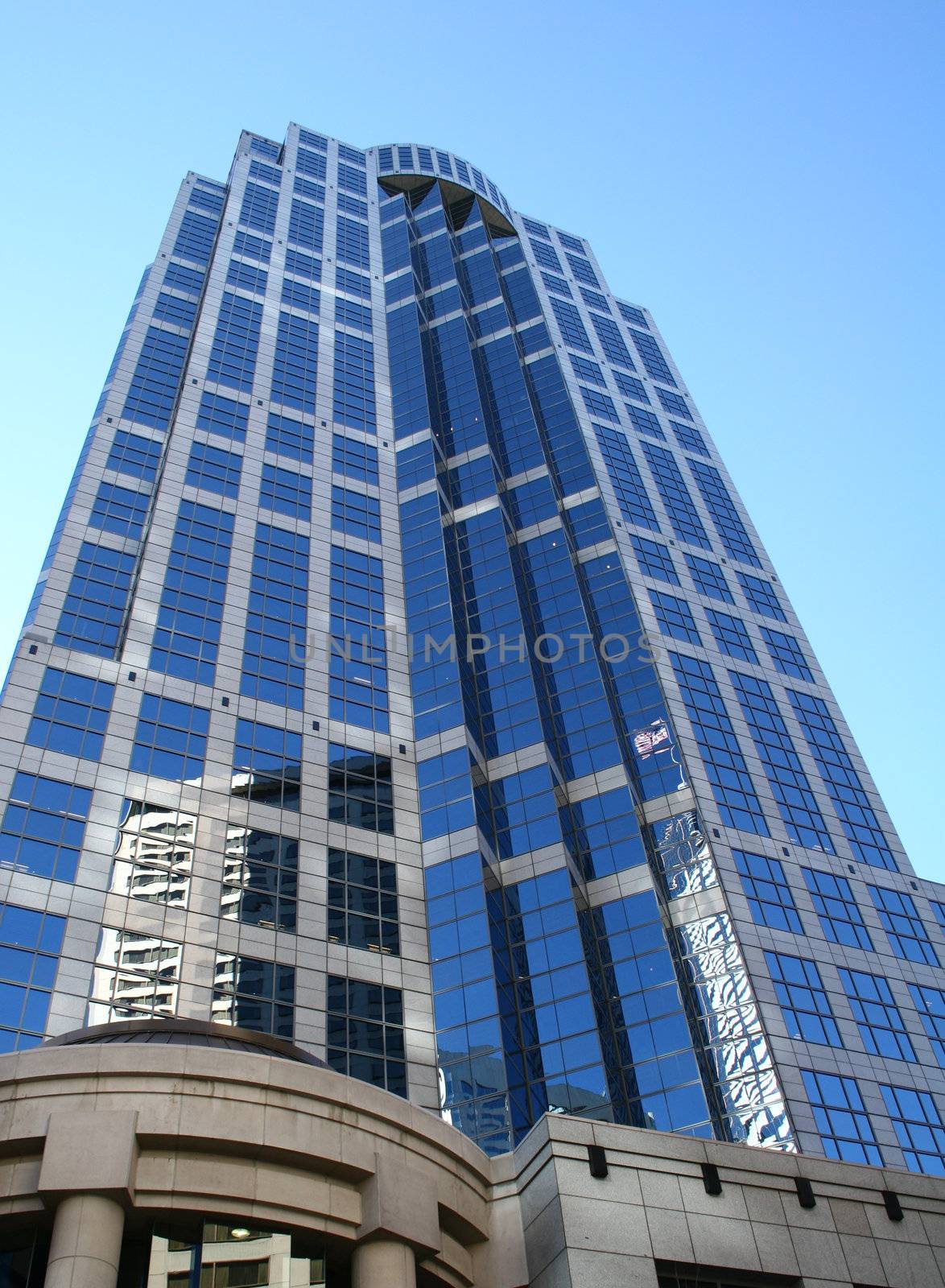 Skyscraper in downtown Seattle, Washington, United States