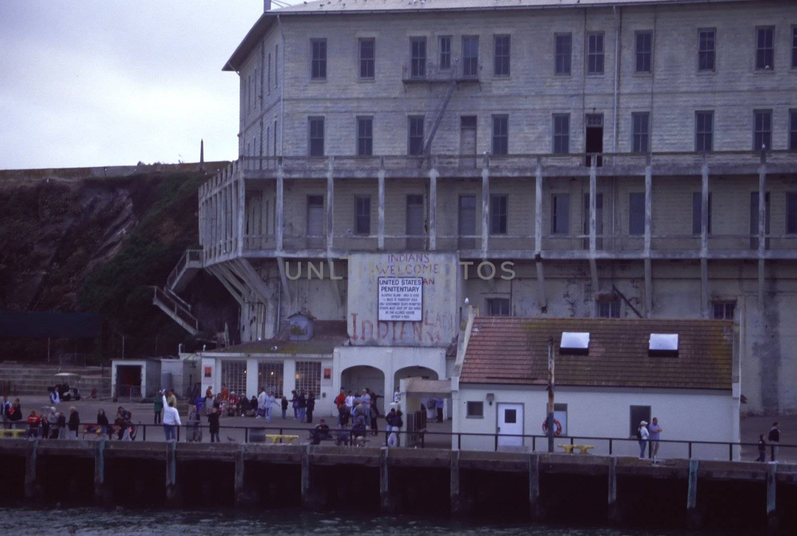Alcatraz Island (sometimes informally referred to as simply Alcatraz or by its pop-culture name, The Rock)