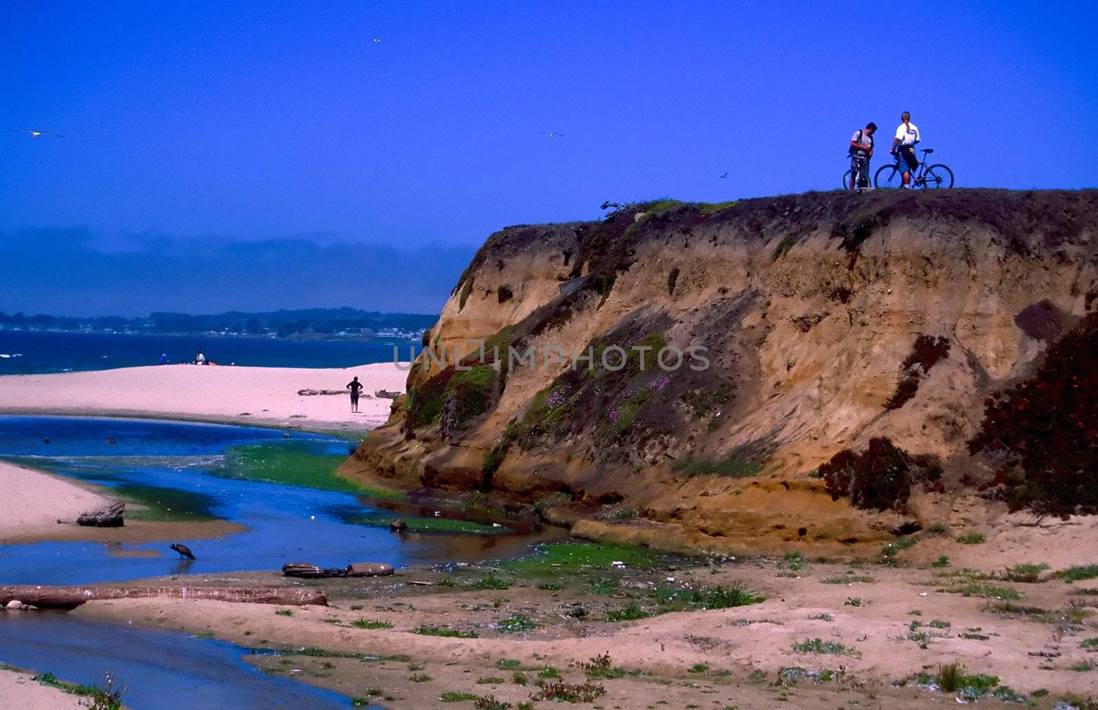 Big Sur is a sparsely populated region of the central California, United States coast where the Santa Lucia Mountains rise abruptly from the Pacific Ocean. The terrain offers stunning views, making Big Sur a popular tourist destination.