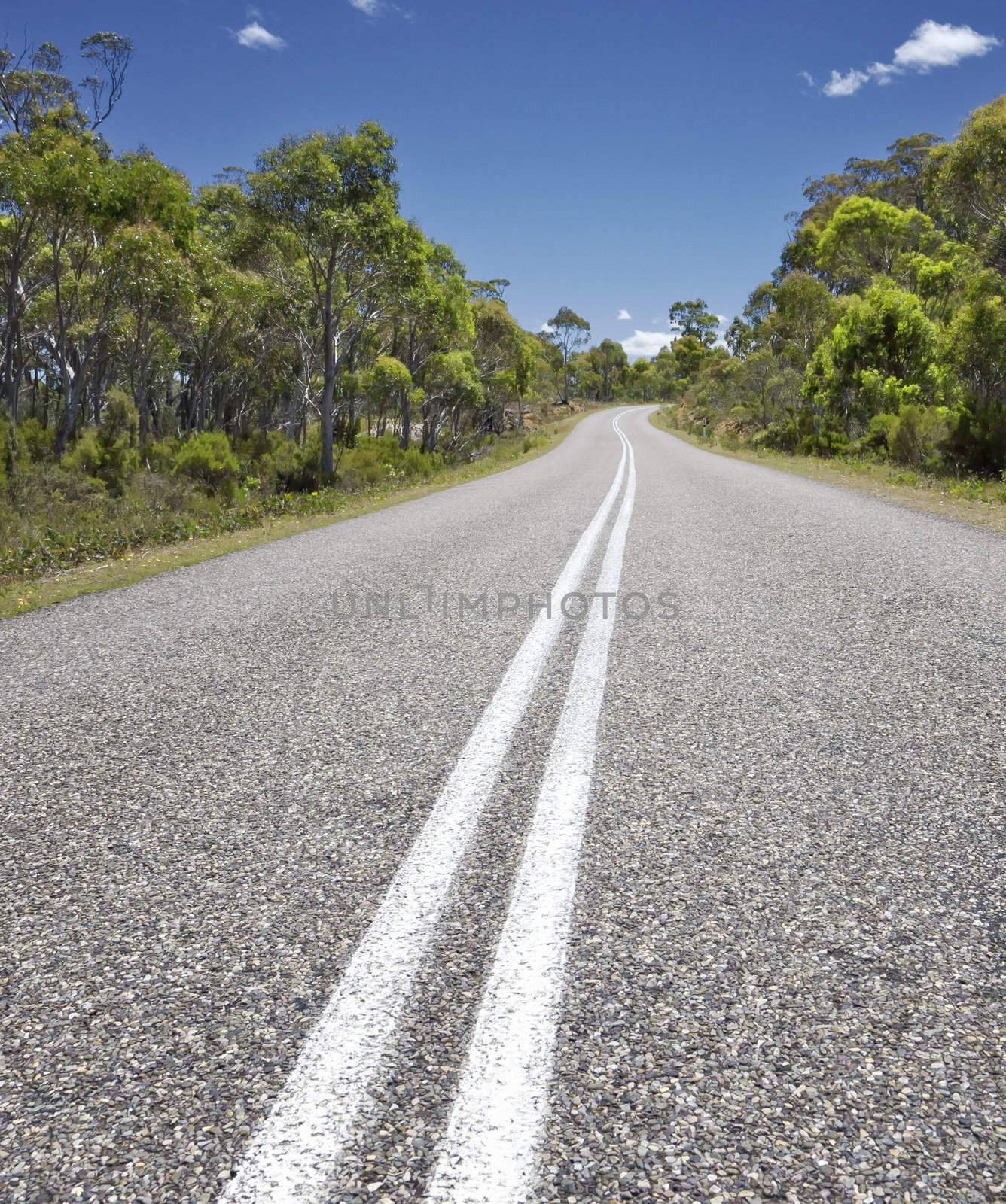 An image of a road in Australia