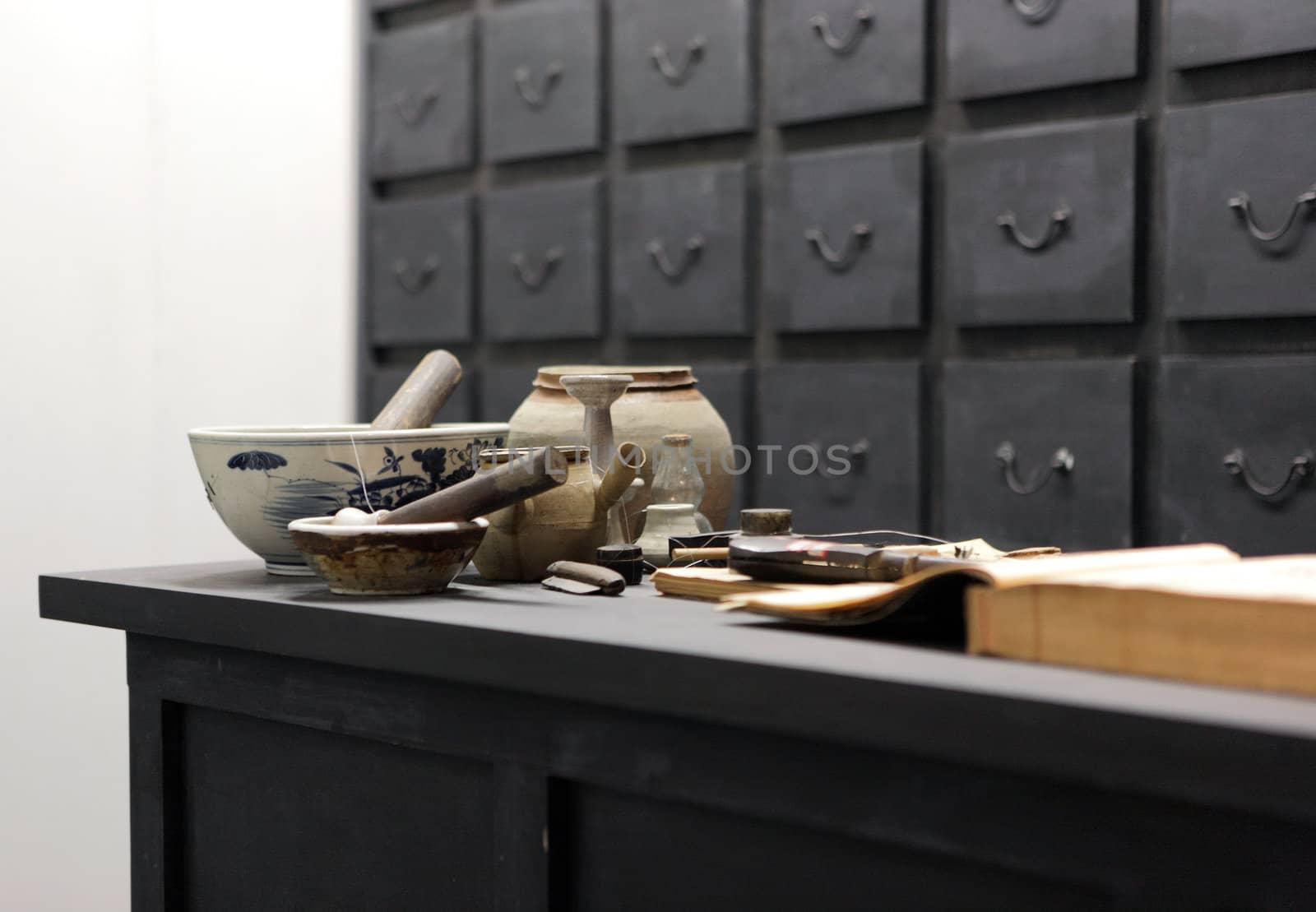 Traditional chinese medicine shop