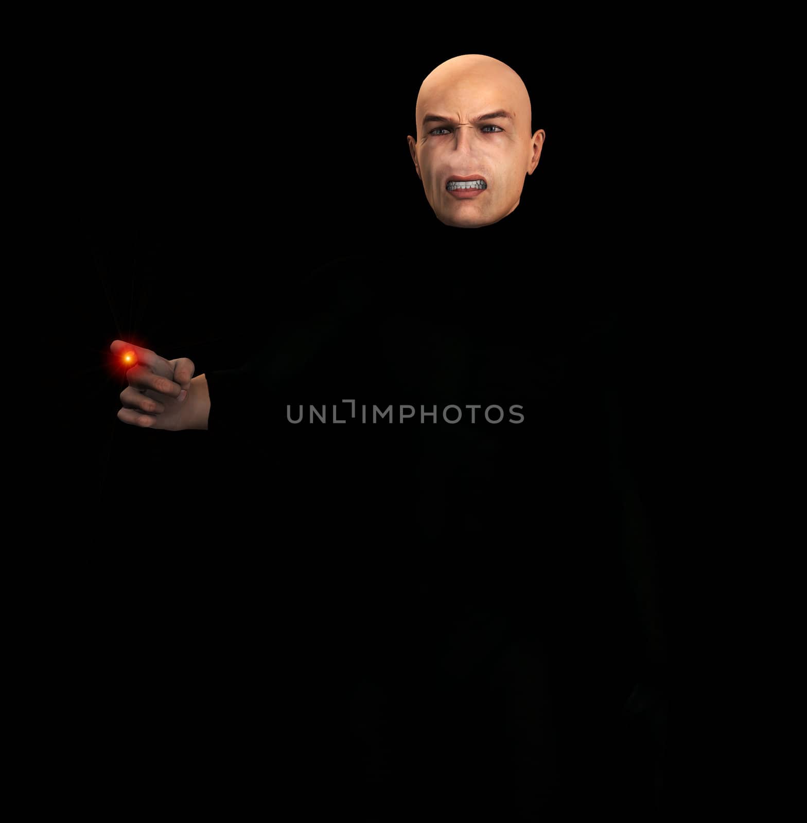 An image of an nasty and evil wizard.