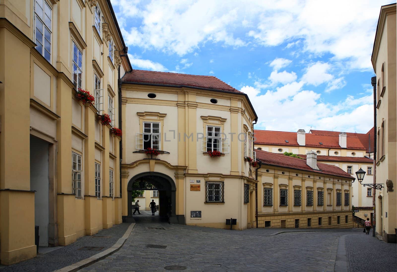 Guildhall in the center of Brno, Czech  republic