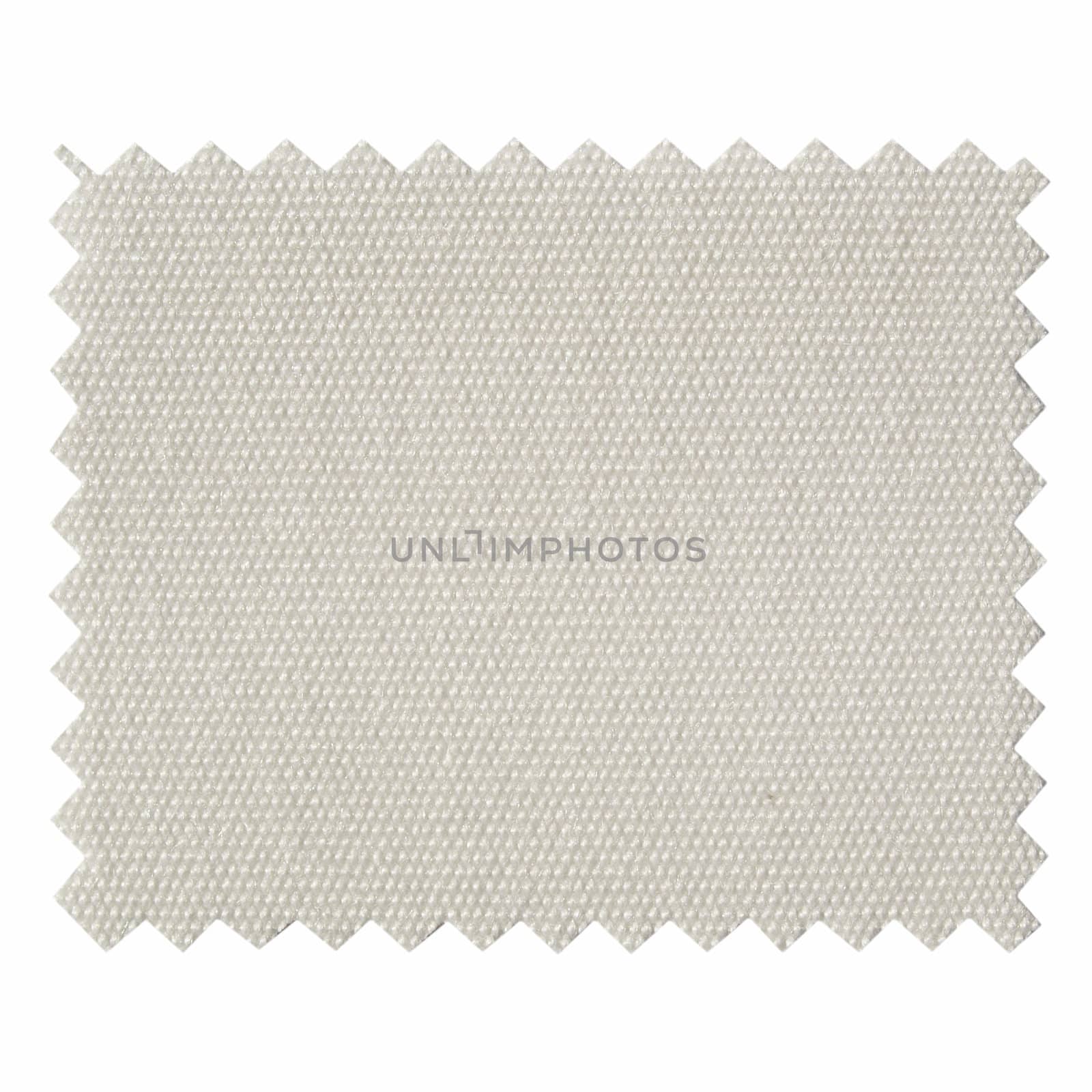 A fabric sample isolated over white background