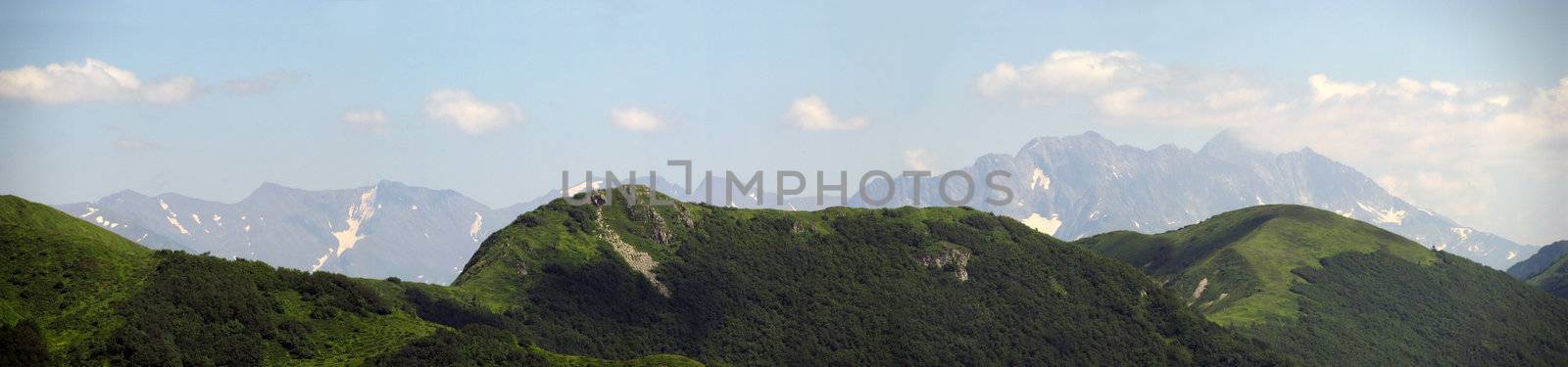 The main Caucasian ridge by Viktoha