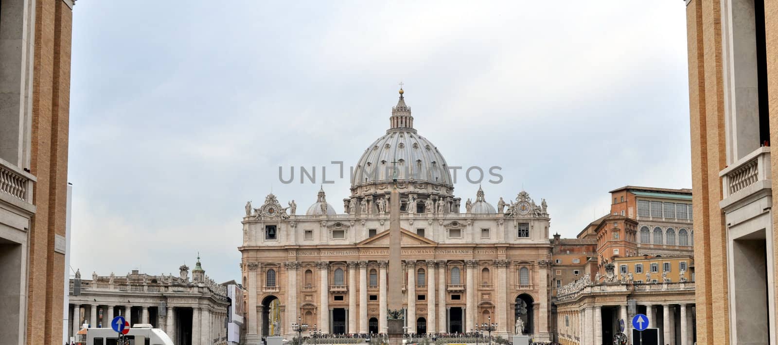 Basilica church of Saint Peter (San Pietro), Rome, Italy