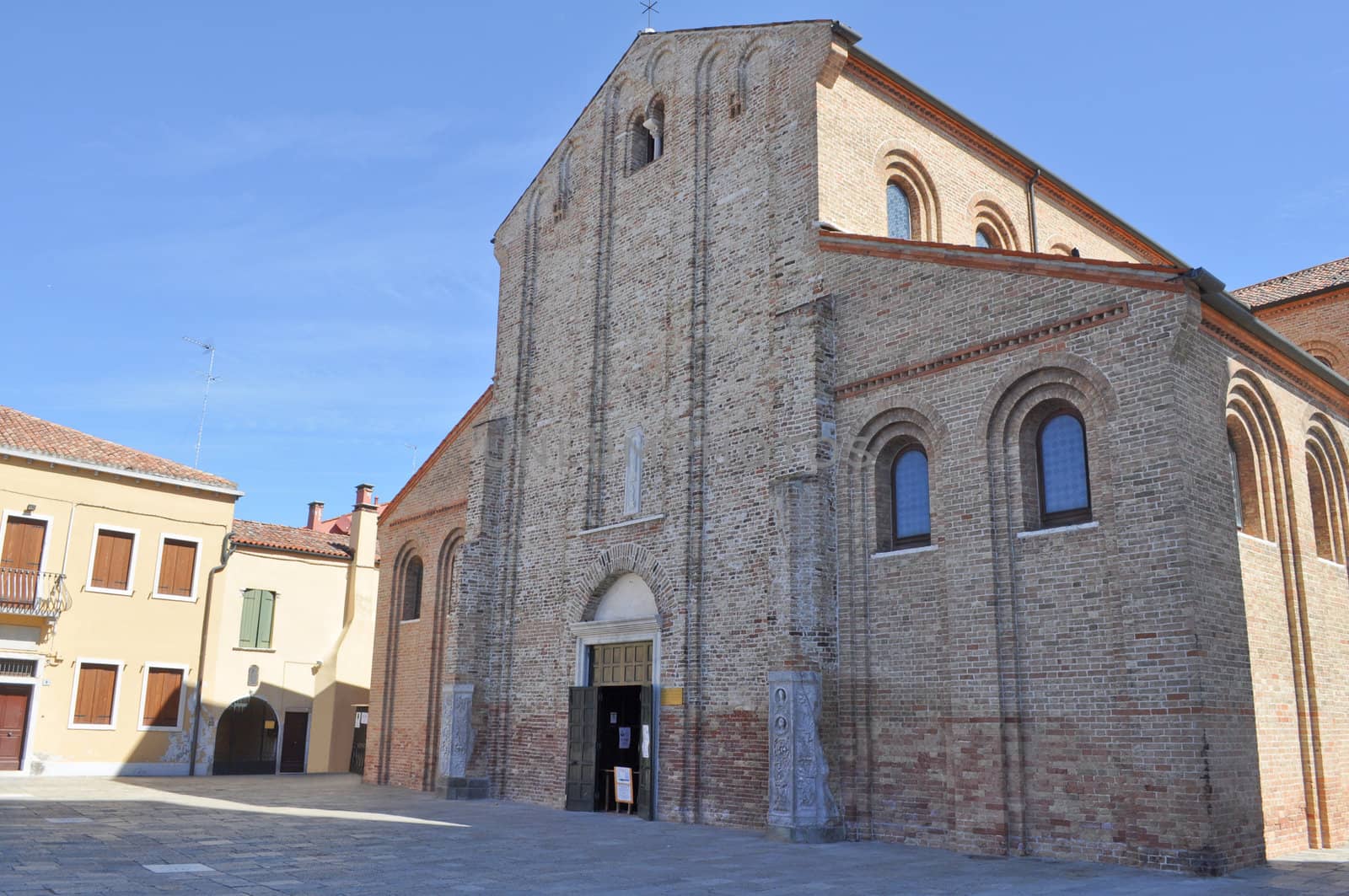 The town of Murano near Venice (Venezia), Italy
