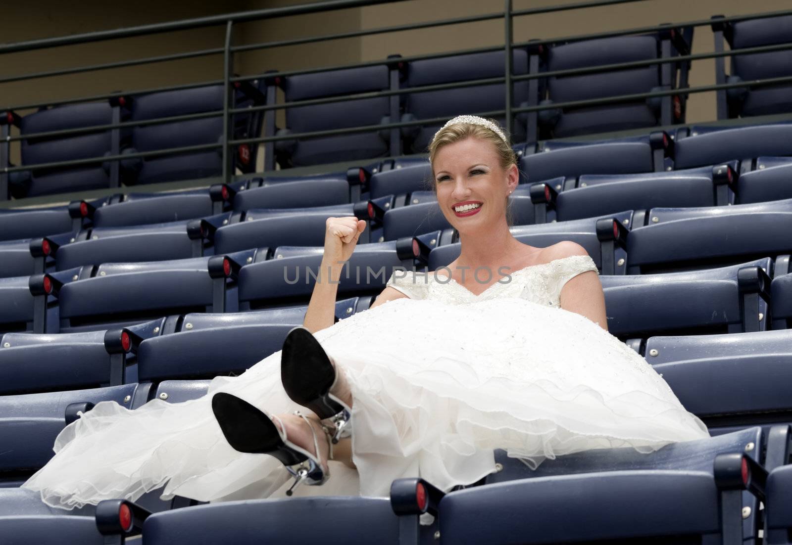 Ballpark Bride by carterphoto