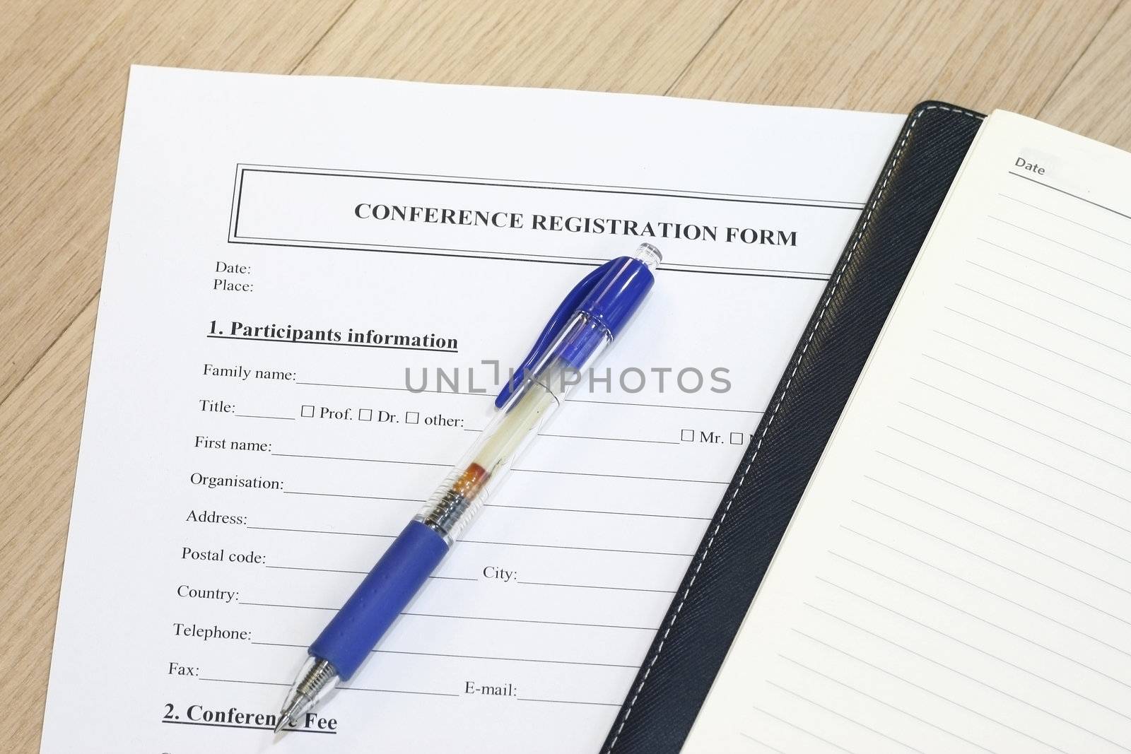 Registration form by sacatani