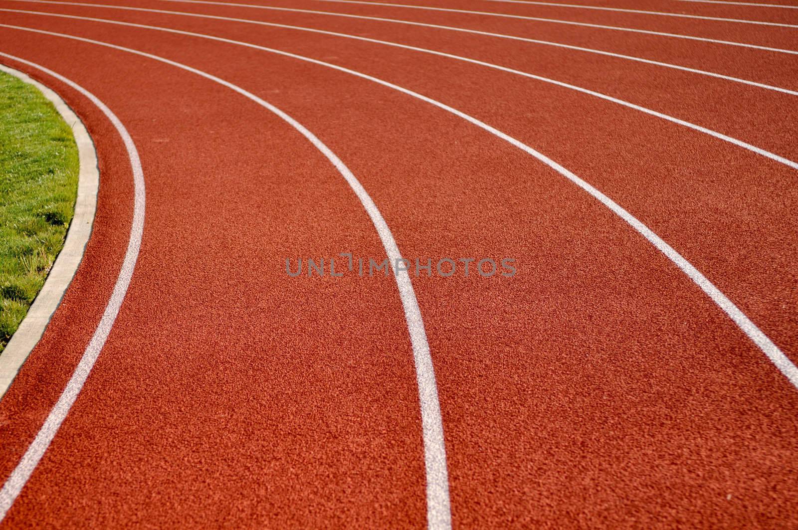 Head Start Red, Blue, Yellow Running Track