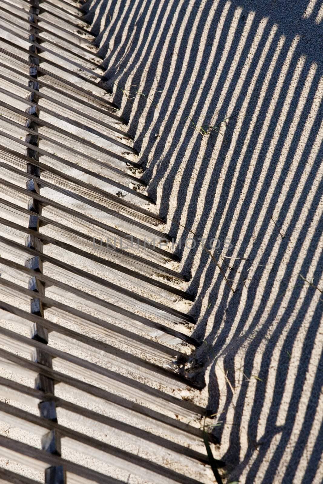 fence on the sand by membio