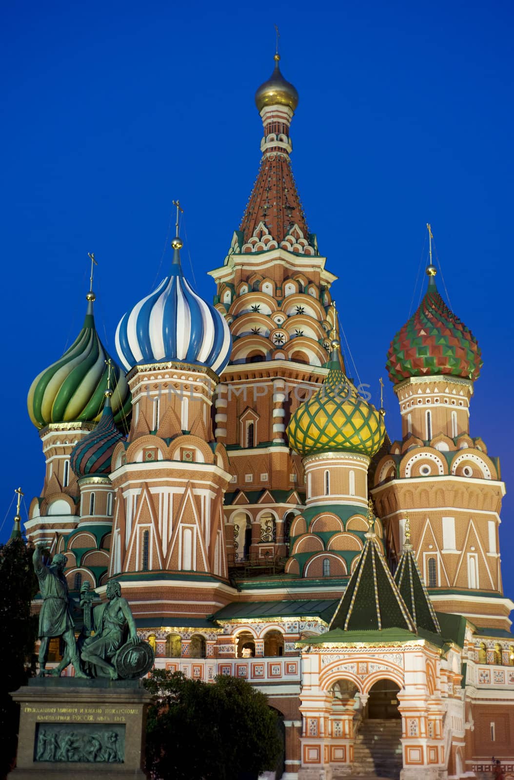 Saint Basil's cathedral, Moscow. Russia