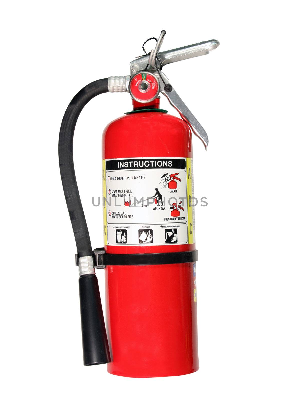 fire extinguisher with path by dcwcreations